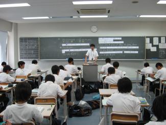 Standard Dress in High School Classroom, Japan Photo by Tim Jekel 2010
