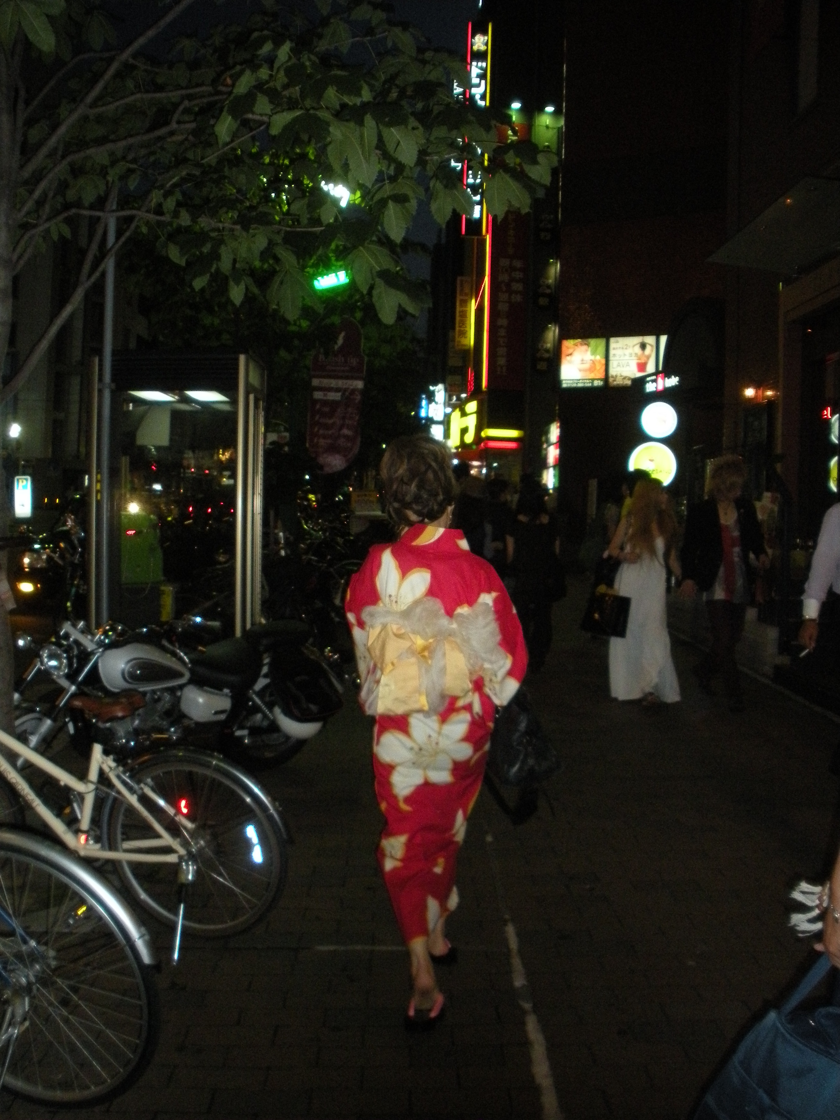 A Woman in a Kimono