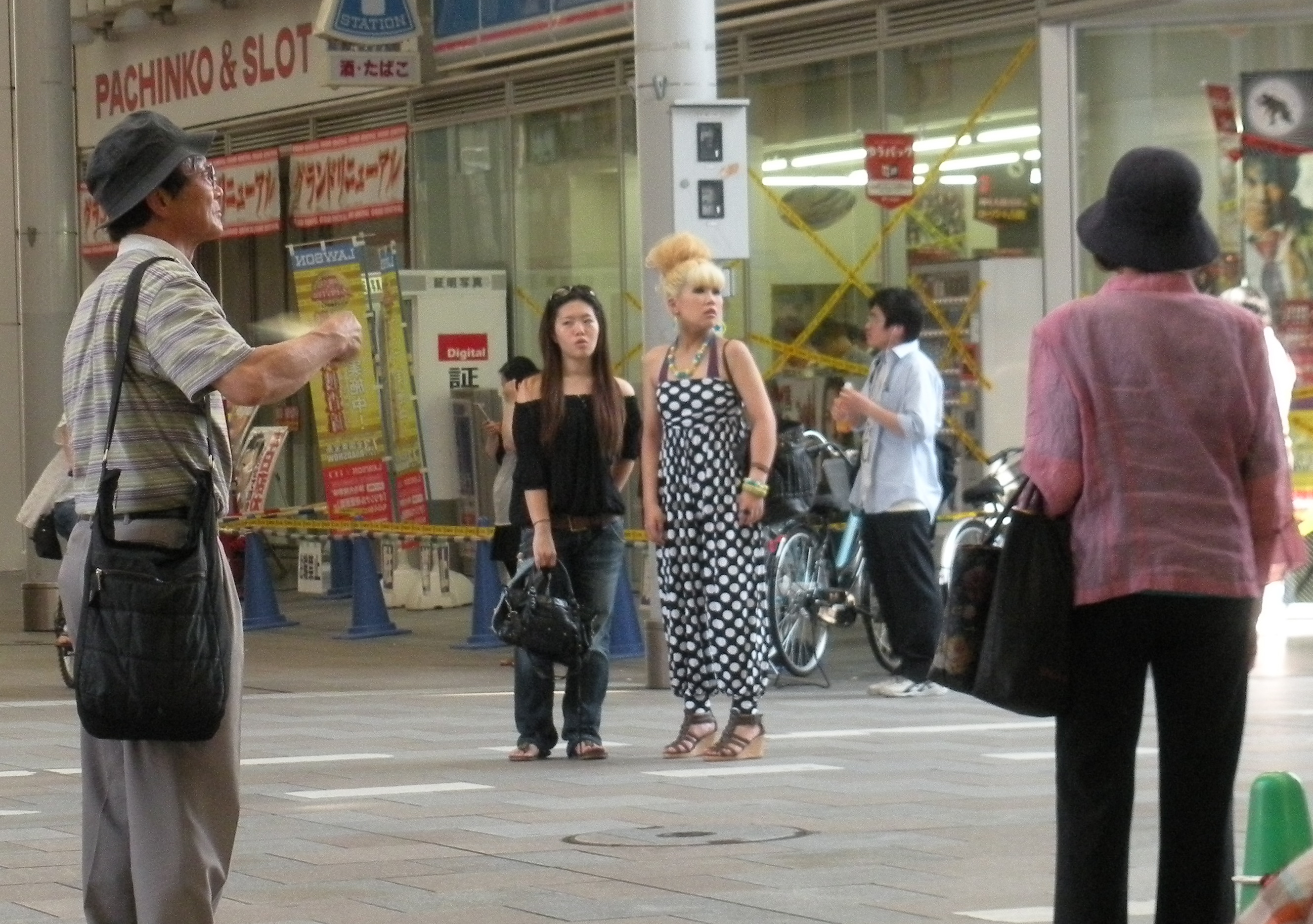 Two Japanese Women Shopping