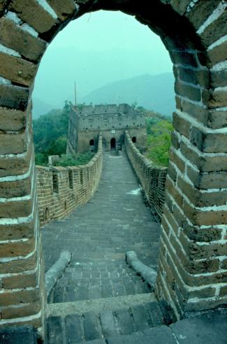 The Great Wall at Mutianyu 1991